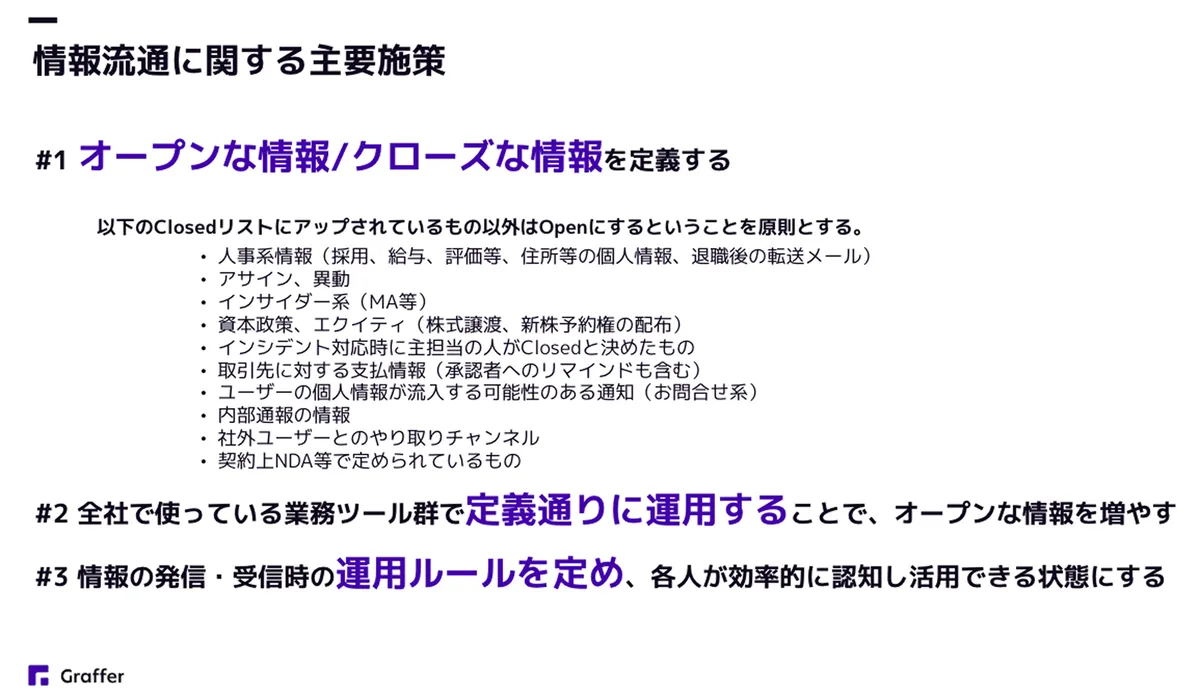 情報流通に関する主要施策